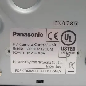 Panasonic Gp-kh232cum Hd Camera Control Unit 1080p Hdmi/rgb Output 12vdc #2