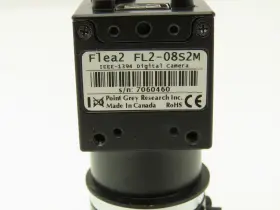 Ieee-1394 Point Grey Fl2-08s2m Flea2 Digital Firewire Camera 0.8mp With 12mm Lens #2