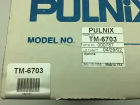Tm-6703 Pulnix 10-1555 Prgressive Scan Video Camera Nib #2