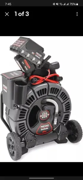 Rm200b Ridgid 47528 Seesnake Camera Reel Max With D2b Drum Rm200 Series