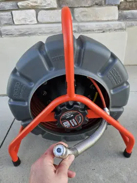 Cs12x Ridgid 63628 57288 Ridged Seesnake Camera And Monitor Set Mini 200ft Self Leveling Trusense #3