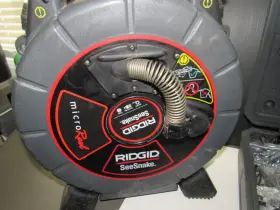 Ca-350 Ridgid Microreel Seesnake Camera 99ft Line And Handheld Monitor Kit #3