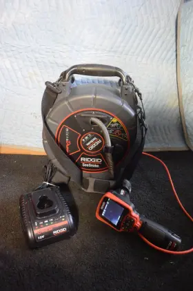 Ca-350 Ridgid D65s Seesnake Microdrain Sewer Camera Color 65ft Cable And Monitor
