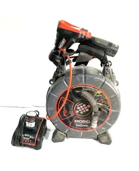 Ca350 Ridgid L100/ca350 Seesnake Microwheel Sewer Camera Color 100ft Cable With