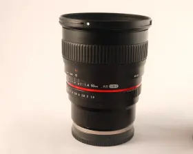 Samyang 1.4/50mm Optics 50mm F 1.4 As Umc Full Frame Manual Focus Sony E-mount