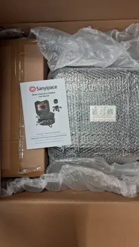 S840dsm Sanyipace Sewer Camera With Pipe Locator Ips Screen 165ft Brand New