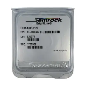 Fl-008546 Semrock Idex Ff01-430/lp-25 Brightline Fluorescence Edge Filter New