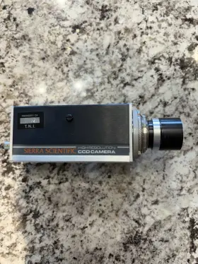 Ms-4030 Sierra Scientific Vintage High Resolution Ccd Video Camera