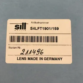 S4lft1901 Sill Optics S4lft4270/126 S4lft1901/159 Scan Lens F-theta Laser #2