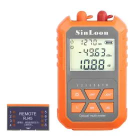 Sl-2023111802 Sinloon Optic Fiber Power Meter Tester Portable Network Cable