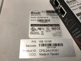 Eb-pse-24v-1b Sixnet Industrial Poe Ethernet Power Injector 18-30vdc 15.4w/ch #2
