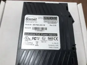 Eb-pse-24v-1b Sixnet Industrial Poe Ethernet Power Injector 18-30vdc 15.4w/ch #3