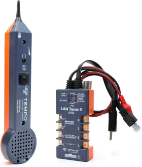 At8lk Tempo Lan Tone Generator And Probe Kit Wire Tracer Test Local Red