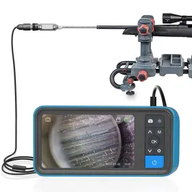 Ntg450h-2720 Teslong Rigid Rifle Borescope 0.2inch Rod Digital 26inch Probe Blue