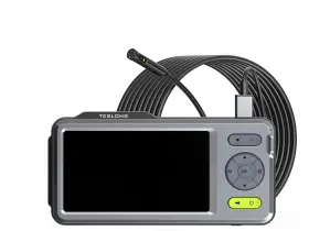 Nts500b Teslong Dual Lens Endoscope Borescope 5ftft Hd Snake Inspection Camera #2