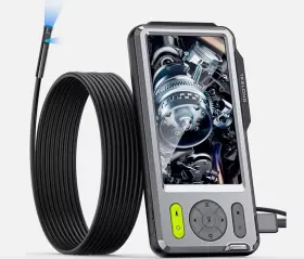 Nts500b Teslong Dual Lens Endoscope Borescope 5ftft Hd Snake Inspection Camera