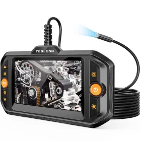 Teslong Ts43-8mm-5m Endoscope Borescope With Light Snake Inspection Camera For Black