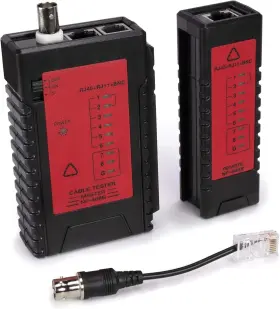The Cimple Co 840003315196 Universal Network Cable Tester Tool Bnc Rj45 1 Kit Black #2