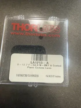La1213-a Thorlabs D 12.7 F 50.0 N-bk7 A Coated Plano Convex Lens New In Box