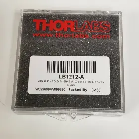 Lb1212-a Thorlabs Coated Bi Convex Lens