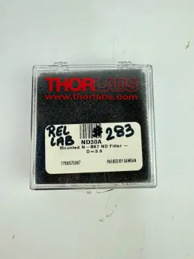 Nd30a Thorlabs Reflective 25 Mm Nd Filter Sm1-threaded Mount 3.0 Density