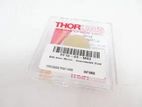 Pf10-03-m03 Thorlabs 1 Inch 25.4 Mm Unprotected Gold Mirror Plano Metallic