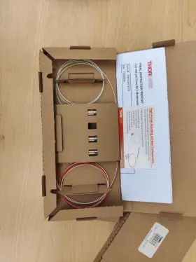 Tm105r1f1b Thorlabs T099604 - 1x2 Multimode Fiber Optic Coupler Low Oh 200 M Core #2