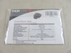 200nm-15um Thorlabs Td15a Thermal Detector Thermopile 1mw-50w New In Pkg