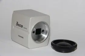 Jk-tu53h Toshiba 3ccd Industrial Camera Head Inch New #2