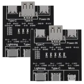 Umlife 687117760678 2pack Dt3 Data Cable Detection Board Usb Line Test