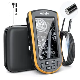 Gl8711d-us Uniojo 5.2mm Borescope Endoscope Camera Diameter Probe Black-orange