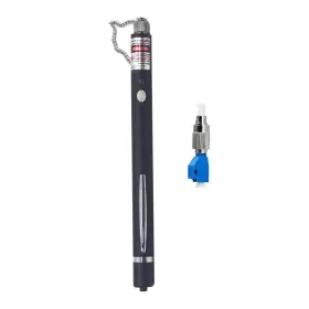 10km Veimeitk 748253840621 Portable Visual Fault Locator Vfl Fiber Optic Cable Checker Tester Black