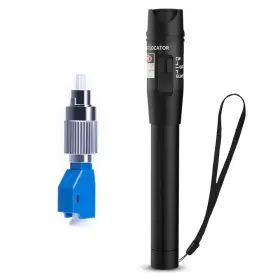 Lc-30mw Vfltool Visual Fault Locator Fc/lc Adapter Kit 30mw 30km Vfl Include Red