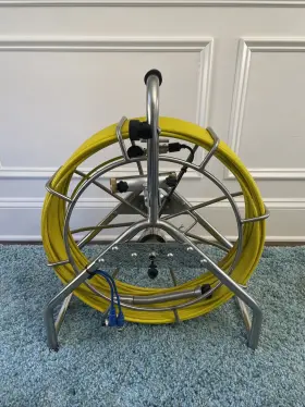 Swj-3388t Video Snake 196ft Wall Inspection Fiberglass Push Cable Only-no Camera
