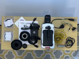 V411-8gb-mag-c Vision Research Phantom V411 High-speed Camera 8 Gb Mag-c Ef And Nikon Mounts Lens Shims