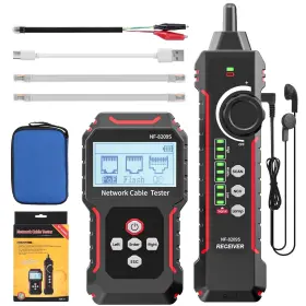 Nf-8209s Vxscan Rj45 Network Cable Tester And Tracer Ethernet Black