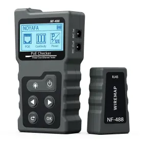 Nf-488 Vxscan Nf488 Network Cable Tester Poe For Power Over