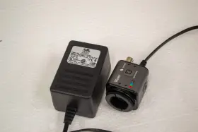 Wat-231s2 Watec 1/3 Inch Color Ccd Industrial Camera W Ac Adaptr 032425