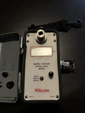 T339-01b Wilcom Optical Level Meter/attenuation -lz