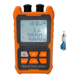 Xstus-nk-ytj-70mb-1pc Xunsomten Xunsomten- 1pc Fiber Optic Tester 3 In 1 Function Portable Optical Orange