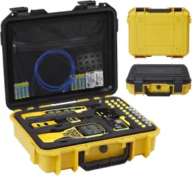 Vdv226-110 Ydeplveo 612715930345 Hard Shell Case For Klein Tools Vdv501-851 Vdv500-123 Yellow Black