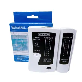 Ywnegwe 027685131935 Network Cable Tester Rj45 Lan Test Support Poe For Cat5 White