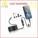 Kinpthy Endoscope Camera With Light, 1920P Hd Borescope Tools 8 Adjustable. Fixed Price $28.40.