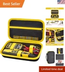 Wire Tracer Tone Generator & Probe Kit Case For Ethernet, Telephone, Video - Bla. Fixed Price $30.48.