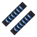 Vfltool 2P 6 Duplex Lc Adapters Lgx Fiber Patch Panel Loaded 12. Fixed Price $58.00.