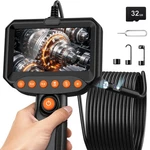Dual Lens Endoscope Camera With Light, 1920P Hd Industrial Borescope 4.3.... Fixed Price $55.62.