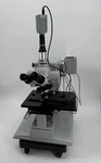 Carl Zeiss Industrial Microscope West Germany Epiplan W/ Camera & Objectives. Fixed Price $1490.00.