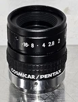 Cosmicar/pentax 16MM F1.4 C-mount Lens. Fixed Price $100.00.