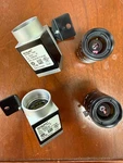 2X Basler ACA1300-75GM Gige Cameras + 8MM F/1.4 C-mount Lenses Fps Mono. Fixed Price $99.00.