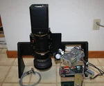 Princeton Instruments Camera 7380-0002 W/ Lens & Power, Controller Box 7322-0002. Fixed Price $1350.00.
